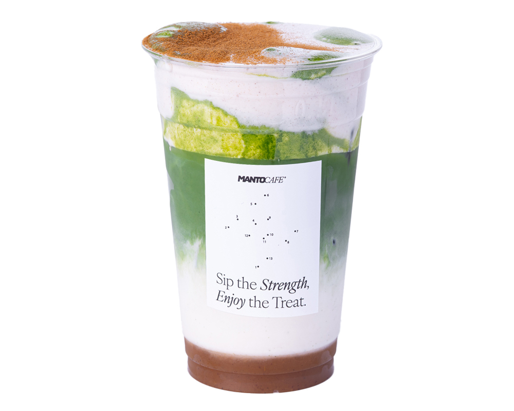 Creamy Pumpkin Matcha Ice